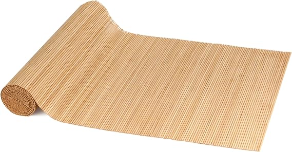 Bamboo Matchstick Natural Table Runner