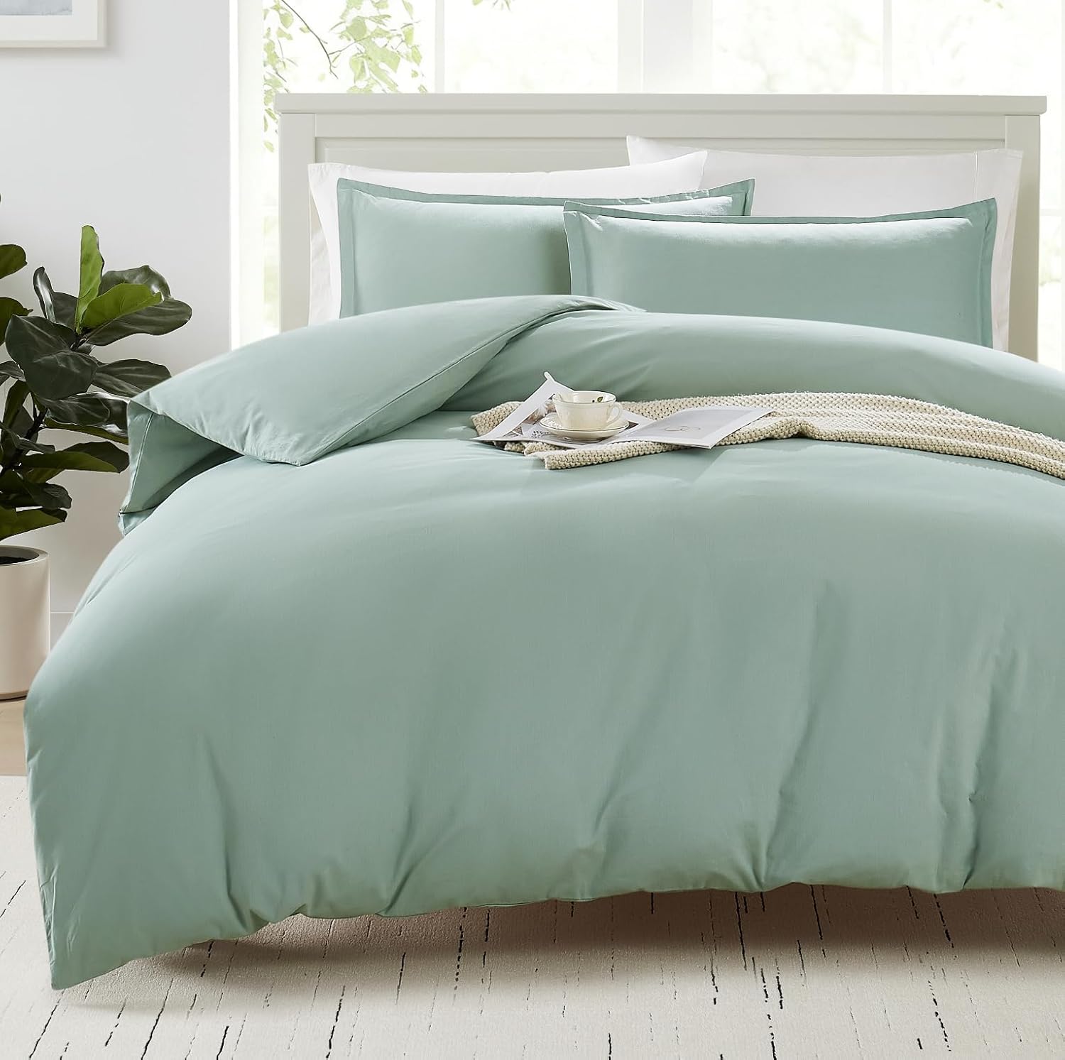 lane linen green bedding