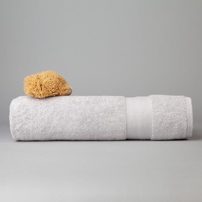 dip and doze bath towel grey