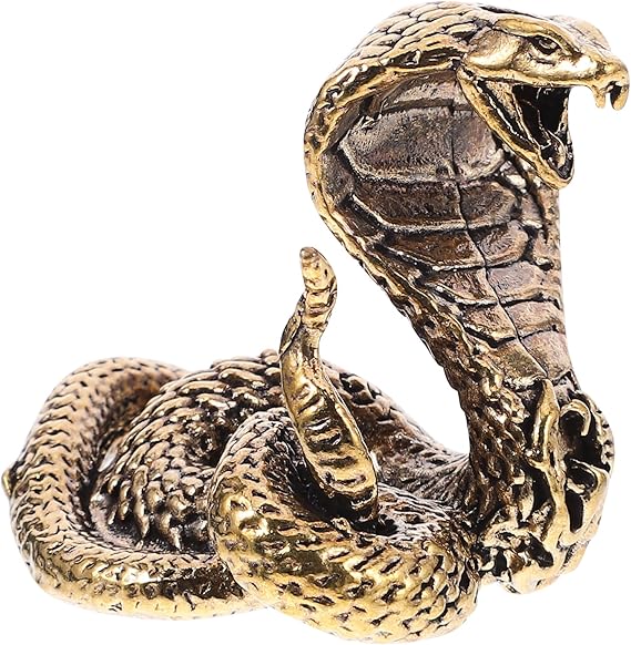 gold snake ornament