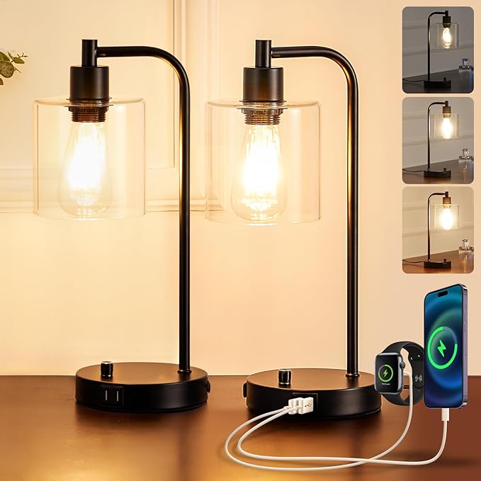 2 set retro lamps