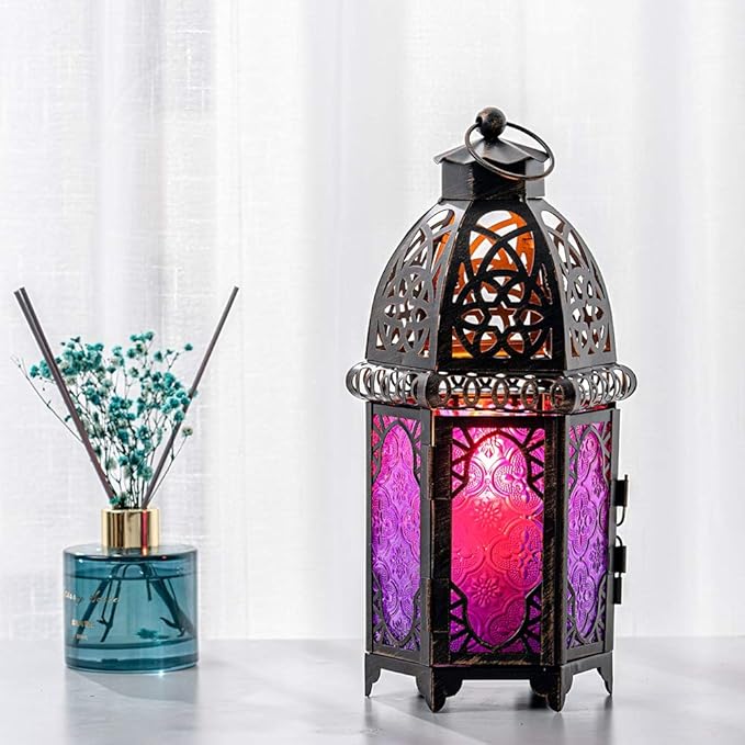 DECORKEY purple lantern