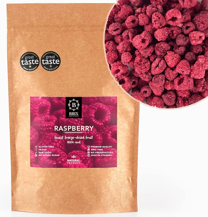 brix freeze dried raspberry