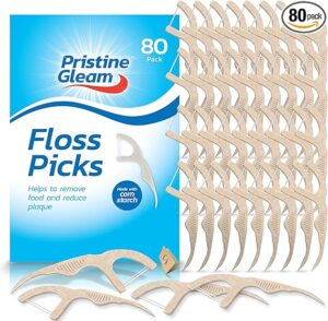 80pk Corn Starch Floss Harps