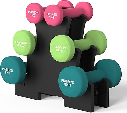 PROIRON Anti-Slip Neoprene Dumbbell