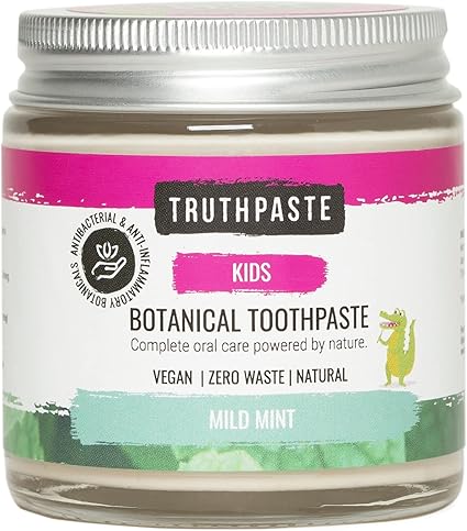 TRUTHPASTE Kids Childrens Natural mild mint