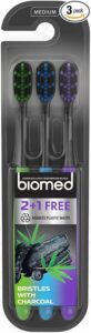 biomed 3 pack toothbrush
