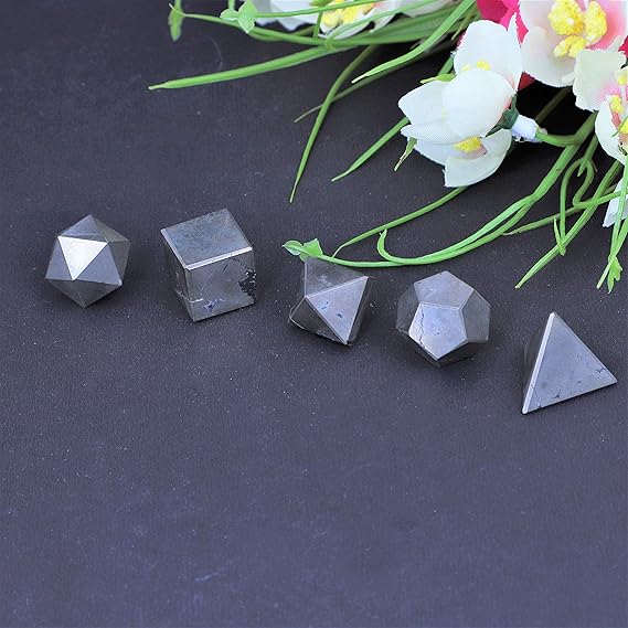 Crocon Golden Pyrite 5Pcs 1