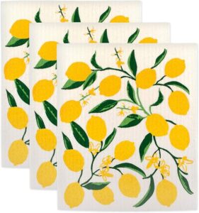 DII Swedish Dishcloths lemons