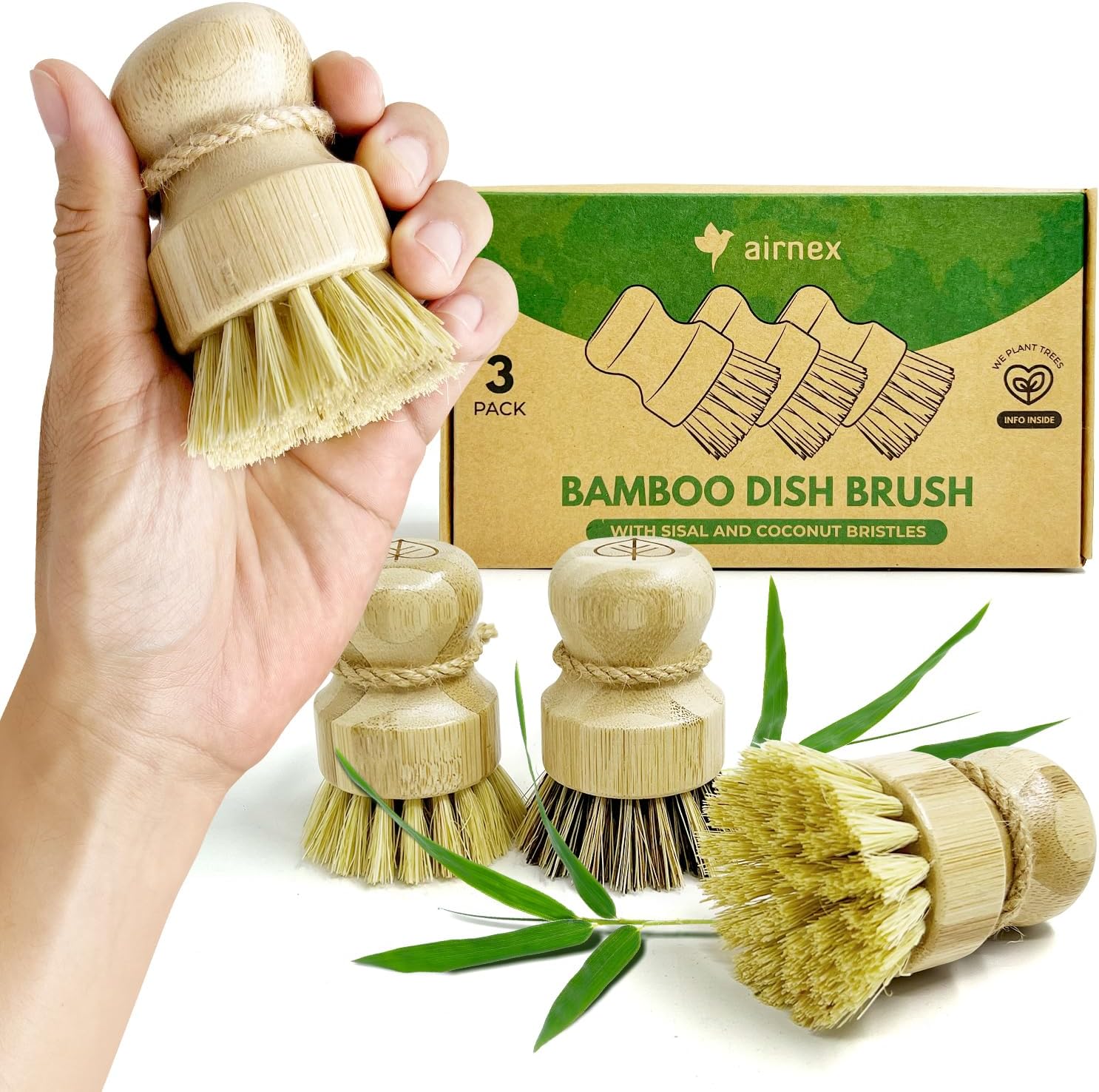 3 set bamboo scrubs